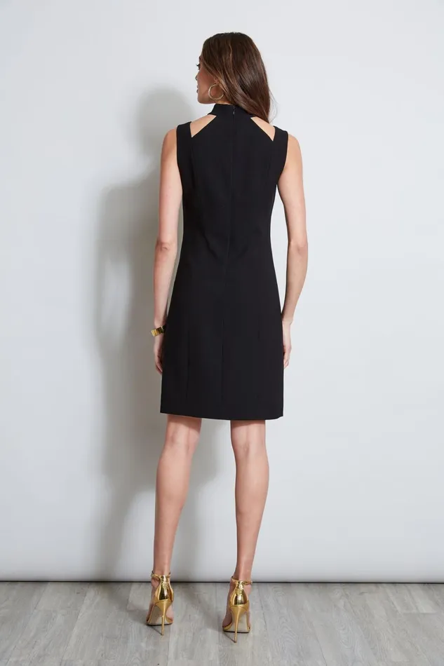 Elie Tahari Dresses and Jumpsuits Mock Neck Cut Out Dress Black 8211 Women