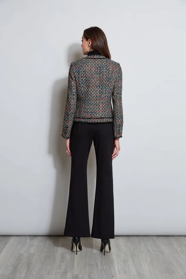 Elie Tahari Jackets and Blazers Cropped Tweed Jacket Ravenna Multi Tweed 8211 Women