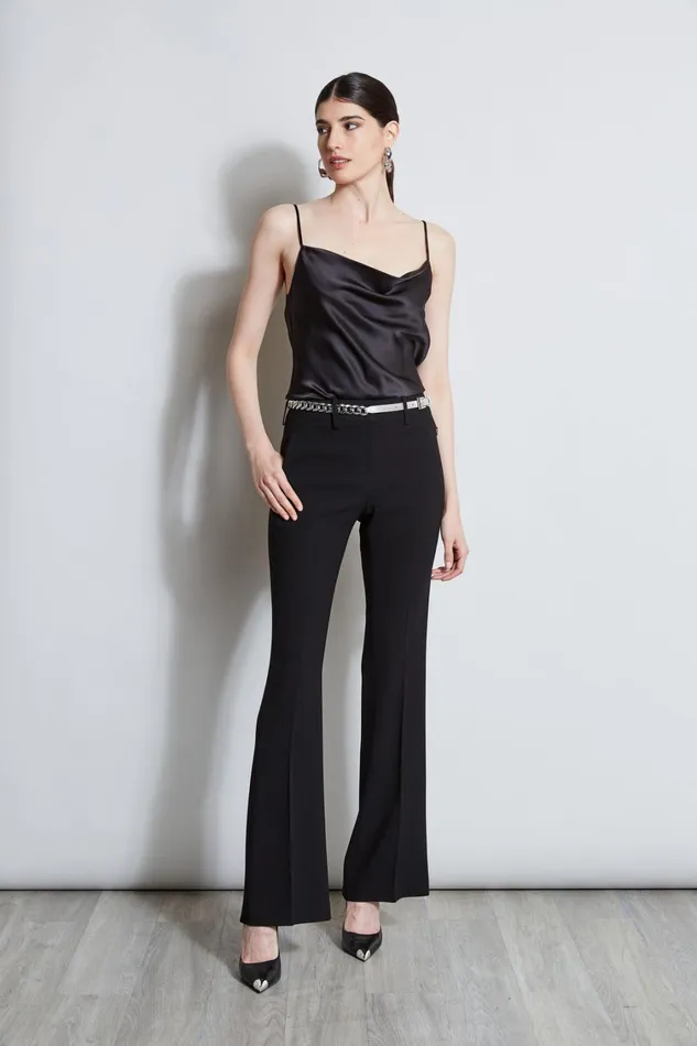 Elie Tahari Pants Fit and Flare Pant Black 8211 Women