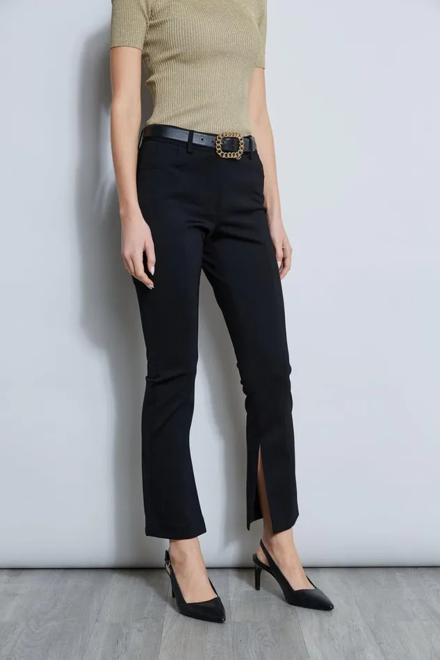 Elie Tahari Pants Inseam Slit Ponte Pant Black 8211 Women