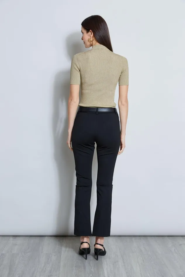Elie Tahari Pants Inseam Slit Ponte Pant Black 8211 Women