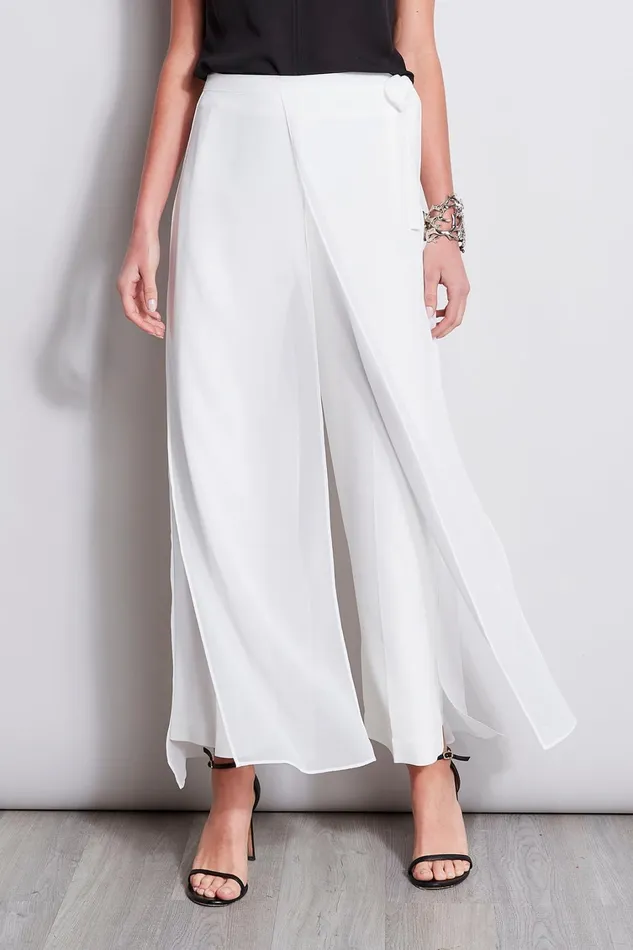 Elie Tahari Pants Overlay Pant Foam 8211 Women