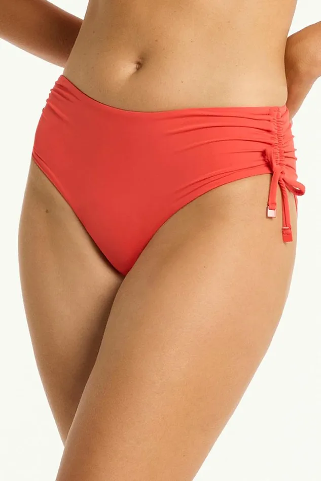 Essentials Edit Mid Drawstring Pant Eco Essentials Flame Women Sea Level Bottoms Essentials Edit Mid Drawstring Pant Eco Essentials Flame Women Sea Level Bottoms