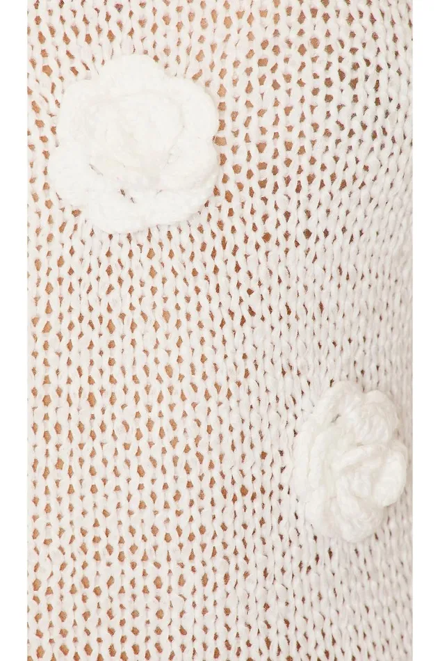 Everla Rosette Midi Dress Ivory Women Lovers and Friends Dresses