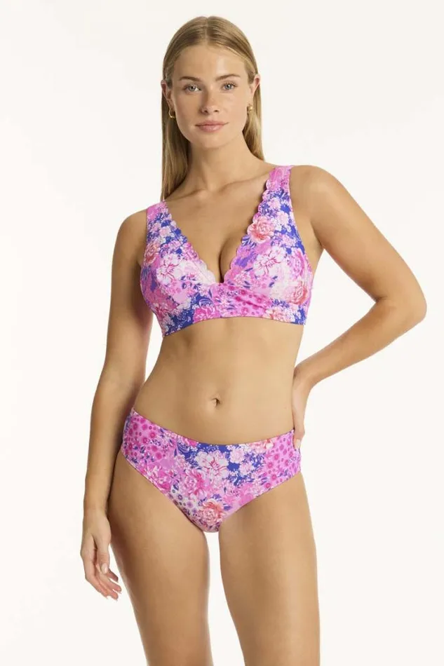 Fiesta Mid Bikini Pant Fiesta Women Sea Level Bottoms