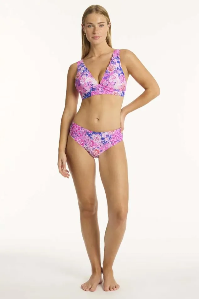 Fiesta Mid Bikini Pant Fiesta Women Sea Level Bottoms