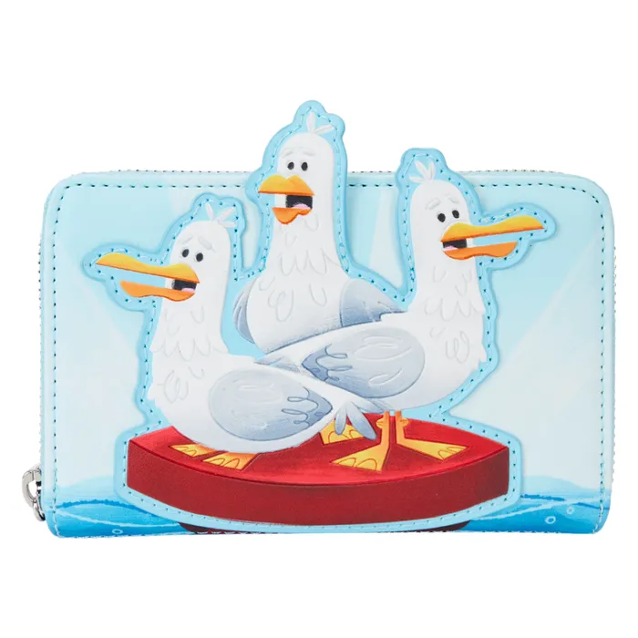 Finding Nemo Seagulls Mine Mine Mine Zip Around Wallet Unisex Loungefly Bags and Wallets Finding Nemo Seagulls Mine Mine Mine Zip Around Wallet Unisex Loungefly Bags and Wallets