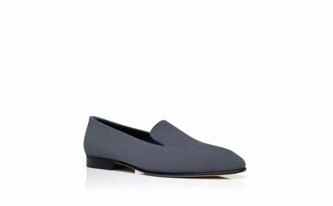 Flats Women Manolo Blahnik PITAKADark Grey Suede Loafers Flats Women Manolo Blahnik PITAKADark Grey Suede Loafers