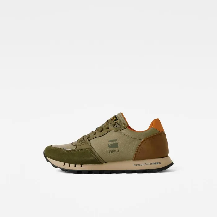 Footwear Men GStar RAW Track II Ripstop Sneakers Combatorange