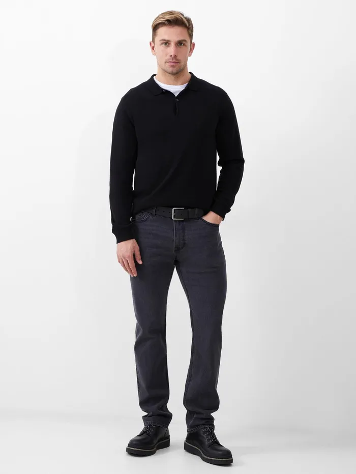 French Connection Denim Jeans Dark Grey Reg Man Trousers