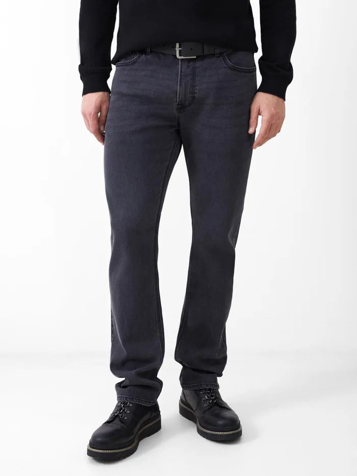 French Connection Denim Jeans Dark Grey Reg Man Trousers