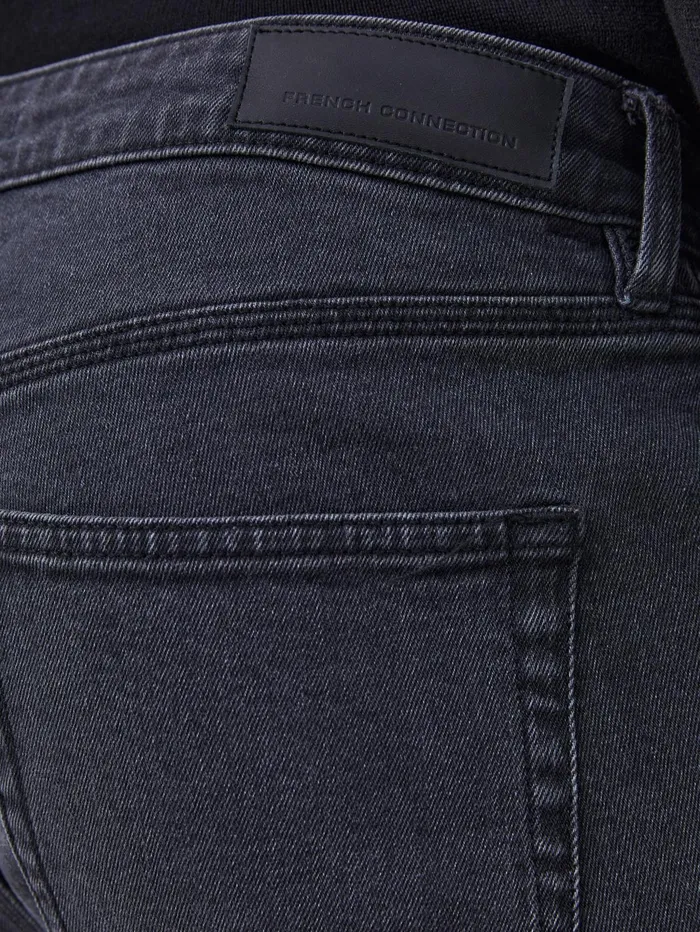 French Connection Denim Jeans Dark Grey Reg Man Trousers