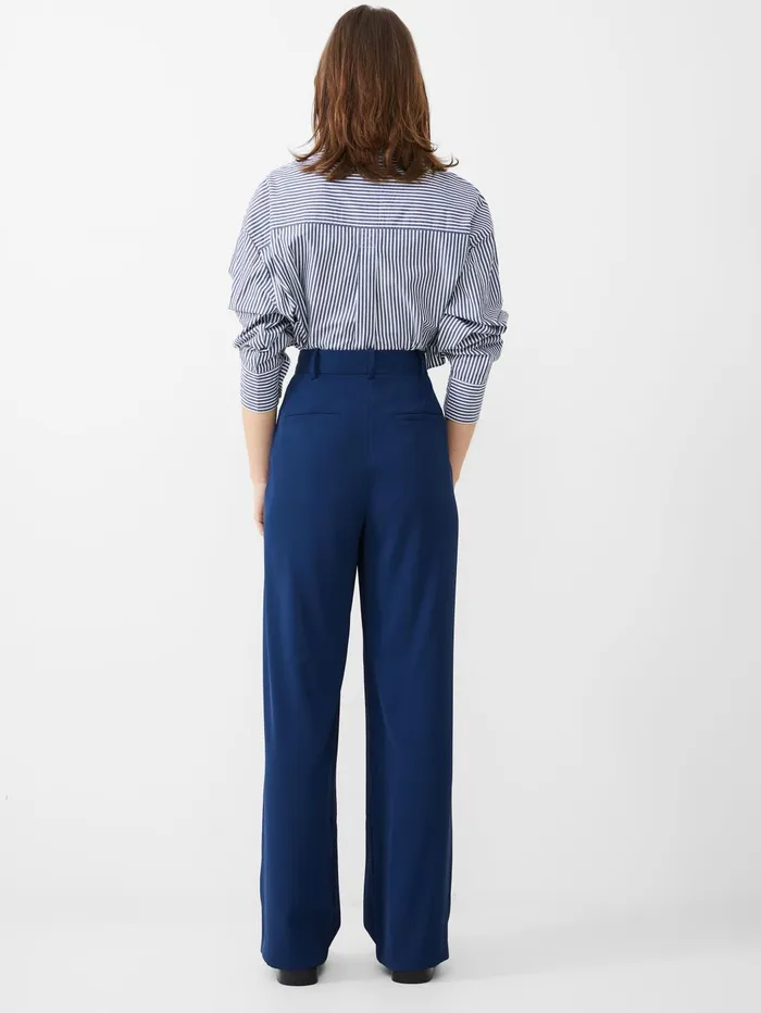 French Connection Harrie Tailored Trousers Midnight Blue Woman Trousers