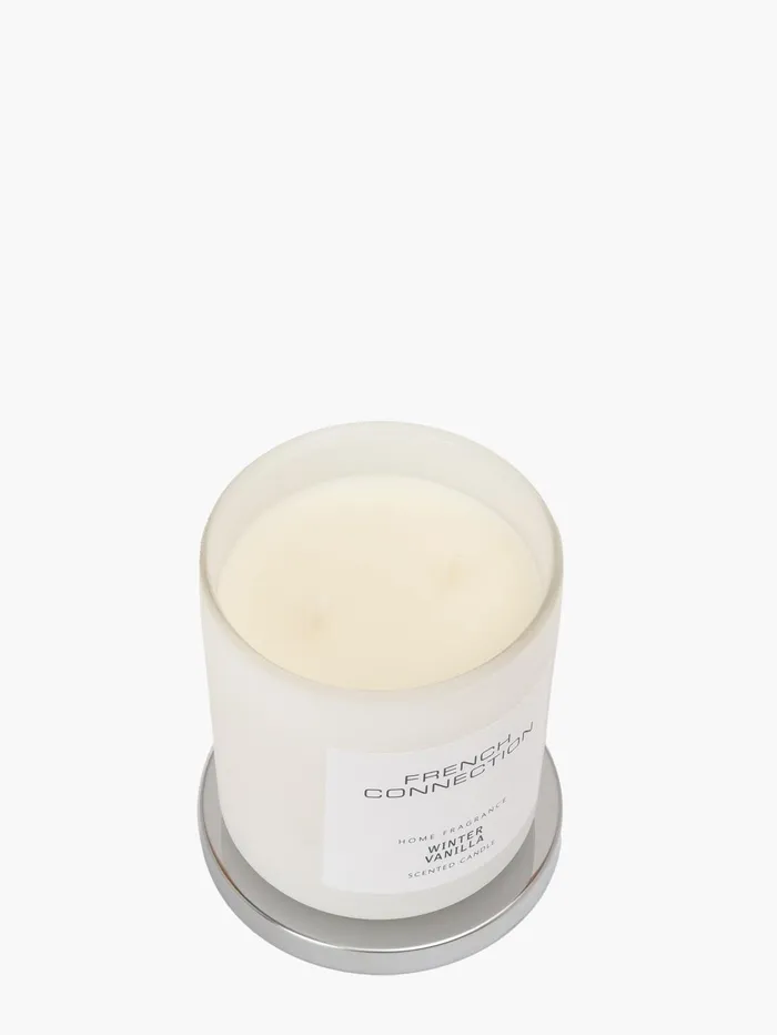 French Connection Winter Vanilla Classic 245g Candle Natural Home Home Accessories