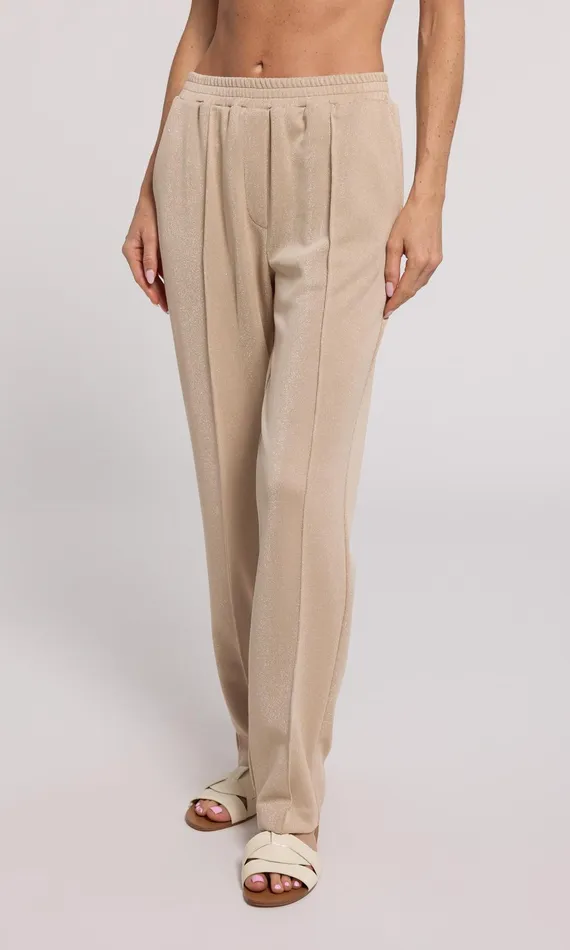 Generation Love Clothing Hollis Shimmer Sweatpants Truffle Women Pants