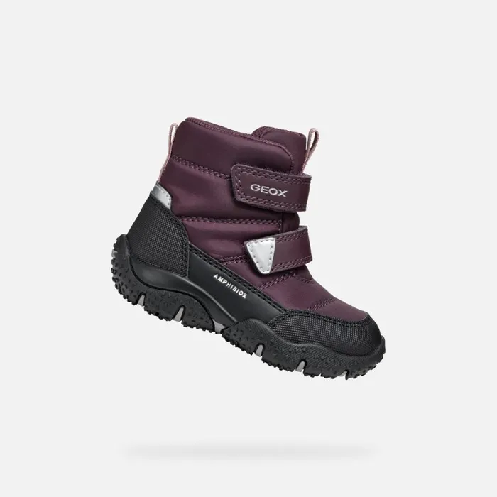 Geox Ankle Boots BALTIC ABX BABY Dark BurgundyBlack Waterproof Boots Dark Burgundyblack 8211 Kids Geox Ankle Boots BALTIC ABX BABY Dark BurgundyBlack Waterproof Boots Dark Burgundyblack 8211 Kids