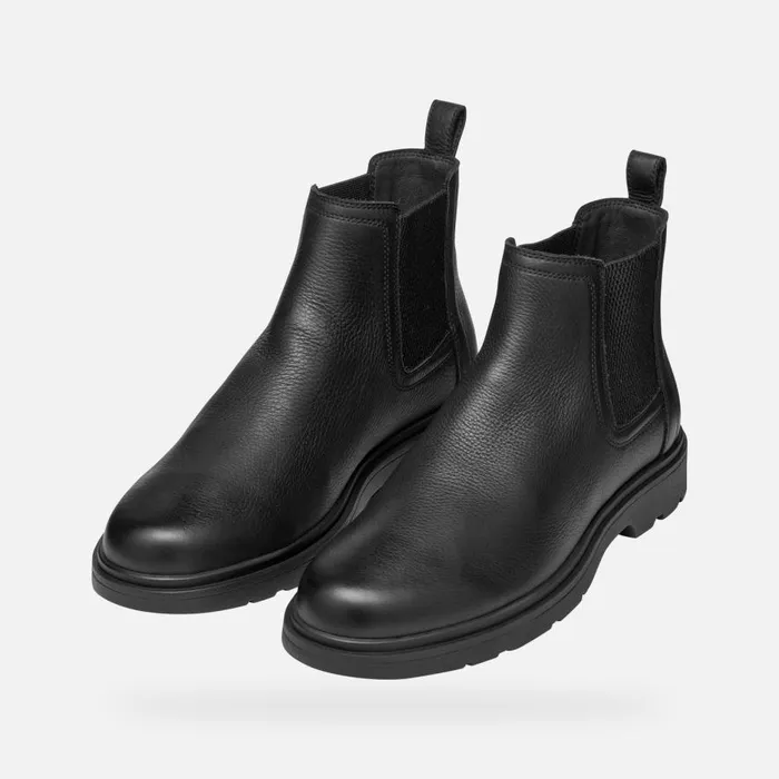 Geox Ankle Boots SPHERICA EC1 MAN Black Chelsea Boots Black 8211 Man