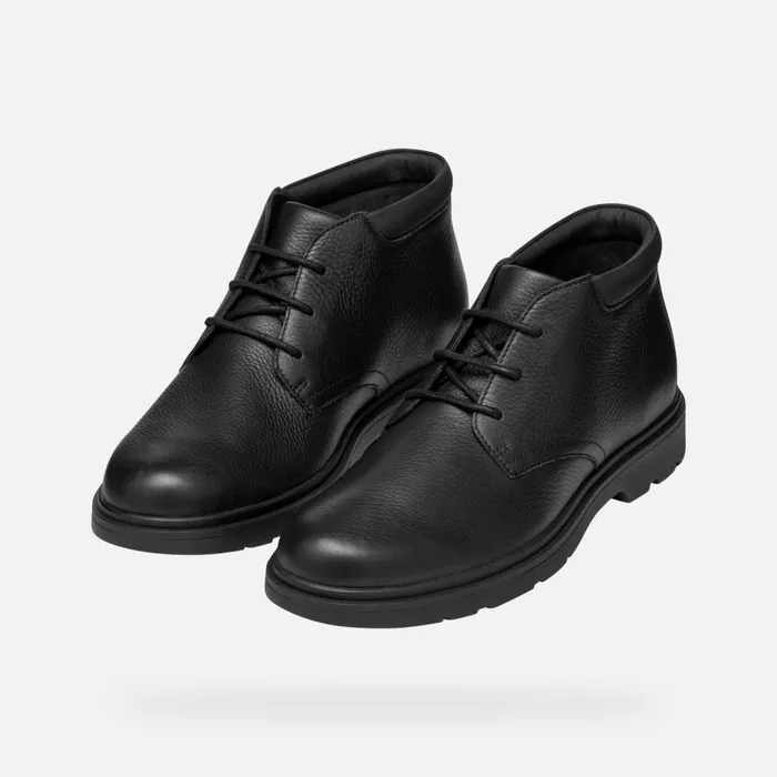 Geox Ankle Boots SPHERICA EC1 MAN Black Mid Calf Boots Black 8211 Man