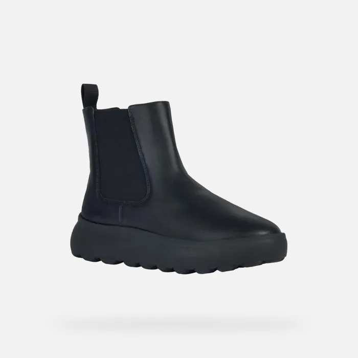 Geox Ankle Boots SPHERICA EC41 A Chelsea Boots Black Woman Geox Black 8211 Woman