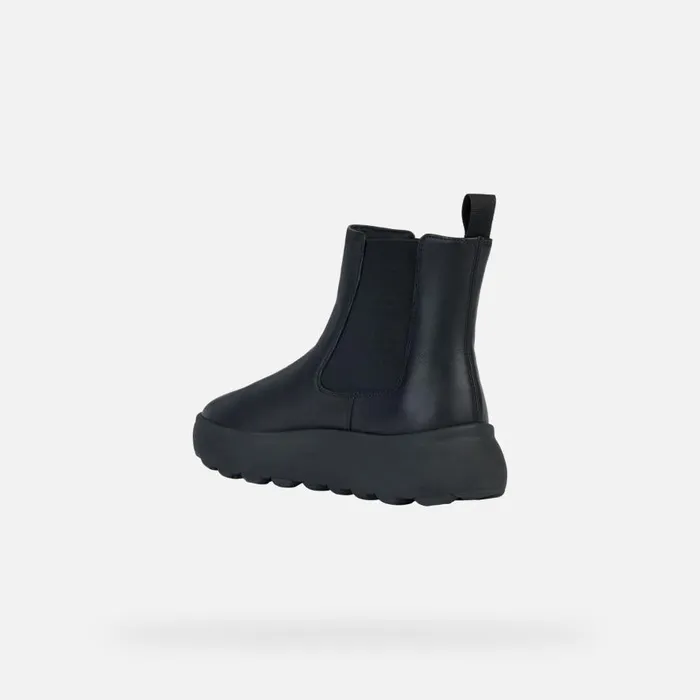 Geox Ankle Boots SPHERICA EC41 A Chelsea Boots Black Woman Geox Black 8211 Woman