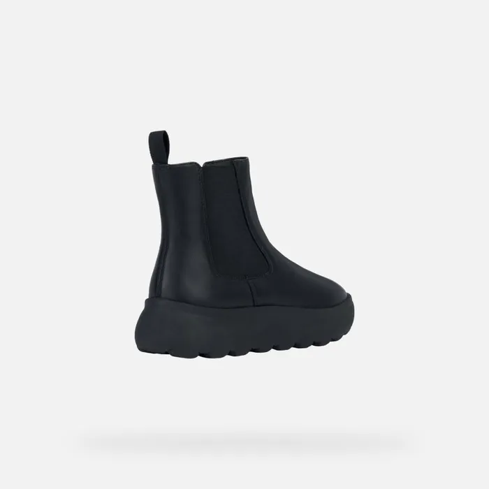 Geox Ankle Boots SPHERICA EC41 A Chelsea Boots Black Woman Geox Black 8211 Woman