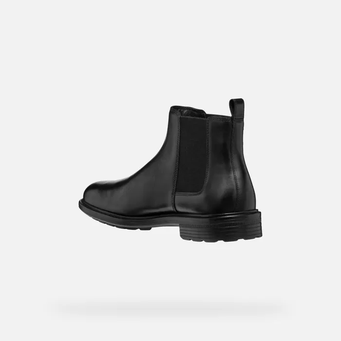 Geox Ankle Boots WALK PLEASURE MAN Black Chelsea Boots Black 8211 Man