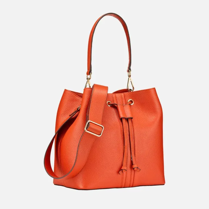 Geox Bags ANDRENNE WOMAN Orange Shoulder Bag Orange 8211 Woman