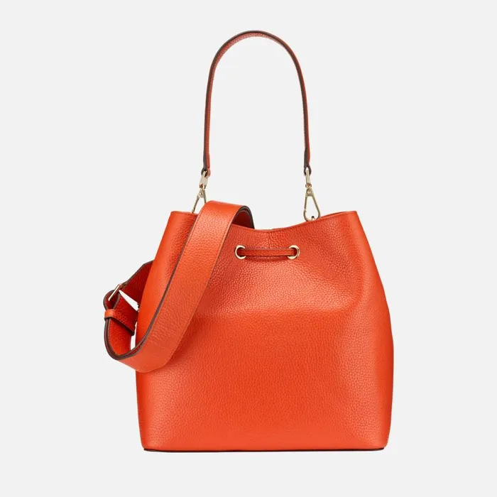 Geox Bags ANDRENNE WOMAN Orange Shoulder Bag Orange 8211 Woman
