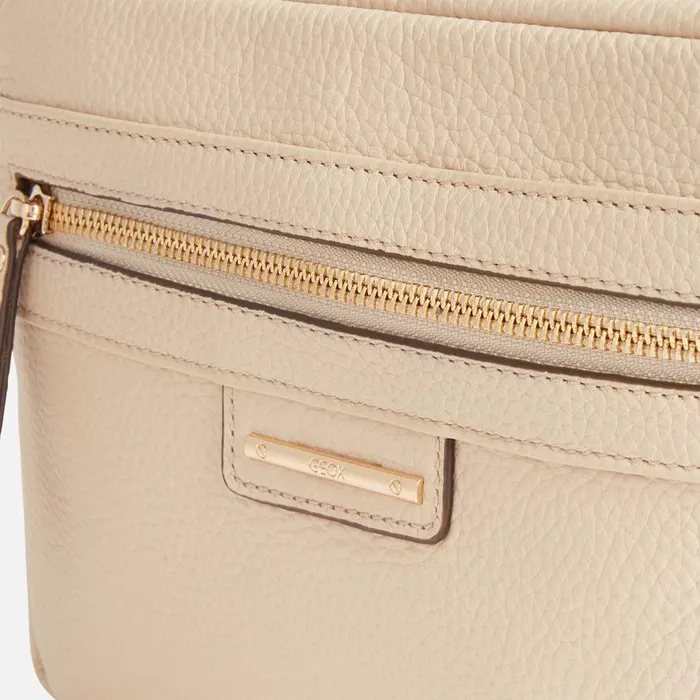 Geox Bags BLANDINE Women039s Off White Shoulder Bag CASHMERE Off White 8211 Woman
