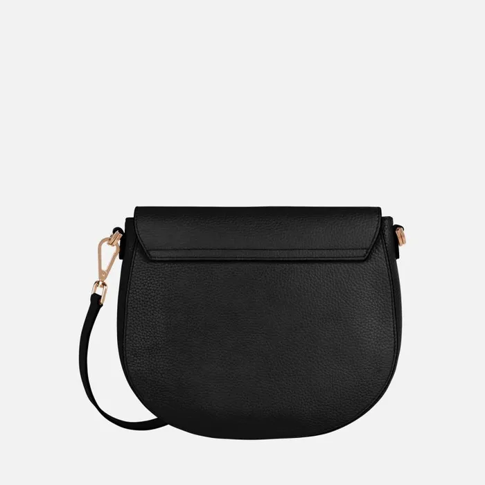 Geox Bags FLAVIE A Women039s Black Shoulder Bag Online Store Black 8211 Woman