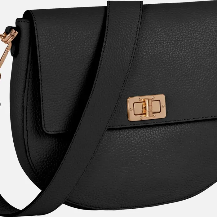 Geox Bags FLAVIE A Women039s Black Shoulder Bag Online Store Black 8211 Woman