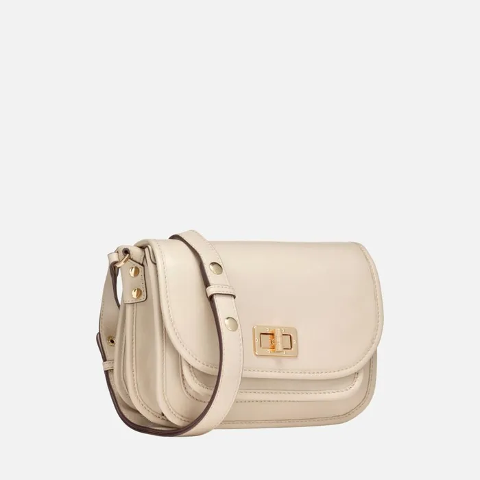 Geox Bags FLAVRIE WOMAN Off White Crossbody Bag Off White 8211 Woman