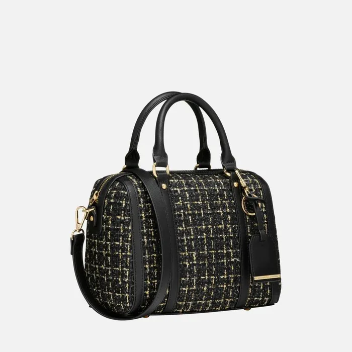 Geox Bags ZENE S WOMAN BlackGold Handbag Blackgold 8211 Woman