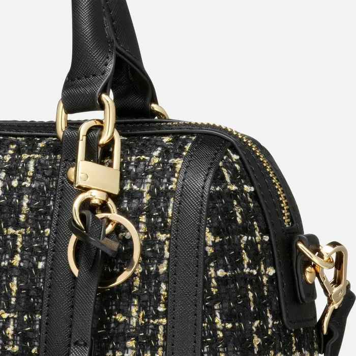 Geox Bags ZENE S WOMAN BlackGold Handbag Blackgold 8211 Woman