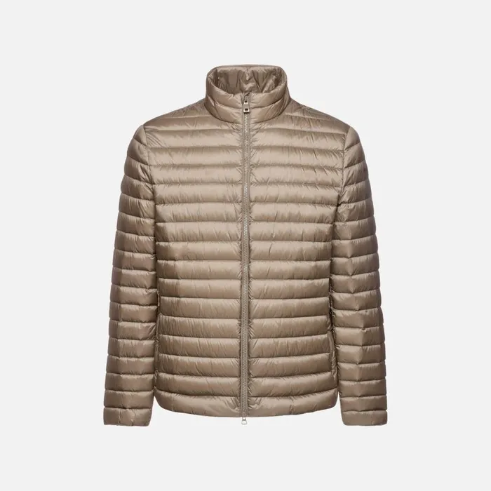 Geox Down Jackets WARRENS MAN Fallen Rock Short Down Jacket Fallen Rock 8211 Man Geox Down Jackets WARRENS MAN Fallen Rock Short Down Jacket Fallen Rock 8211 Man