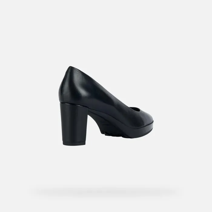 Geox Pumps WALK PLEASURE 60 Women039s Black Medium Heel Pumps Geox Black 8211 Woman