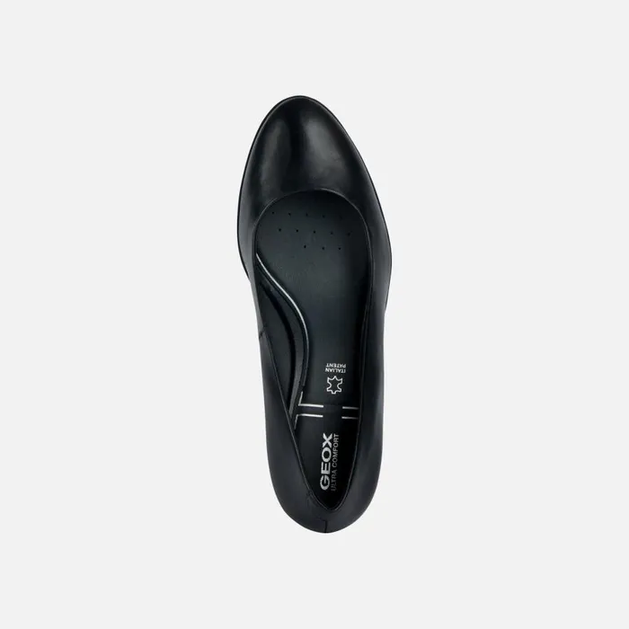 Geox Pumps WALK PLEASURE 60 Women039s Black Medium Heel Pumps Geox Black 8211 Woman