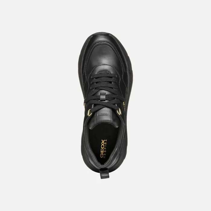 Geox Sneakers DIAMANTA WOMAN Black Low Top Sneakers Black 8211 Woman