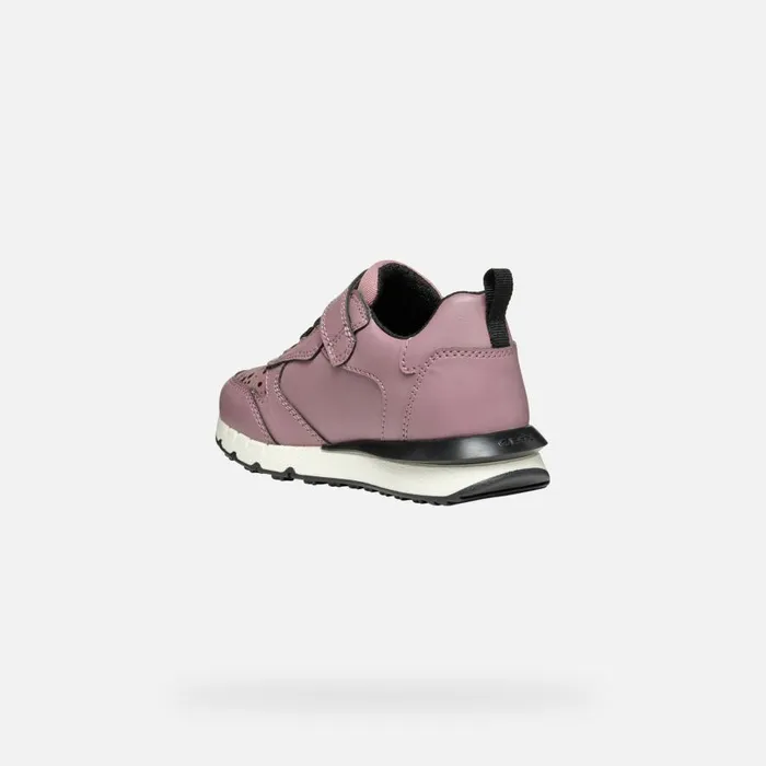 Geox Sneakers FASTICS GIRL Dark Pink Low Top Sneakers Dark Pink 8211 Kids