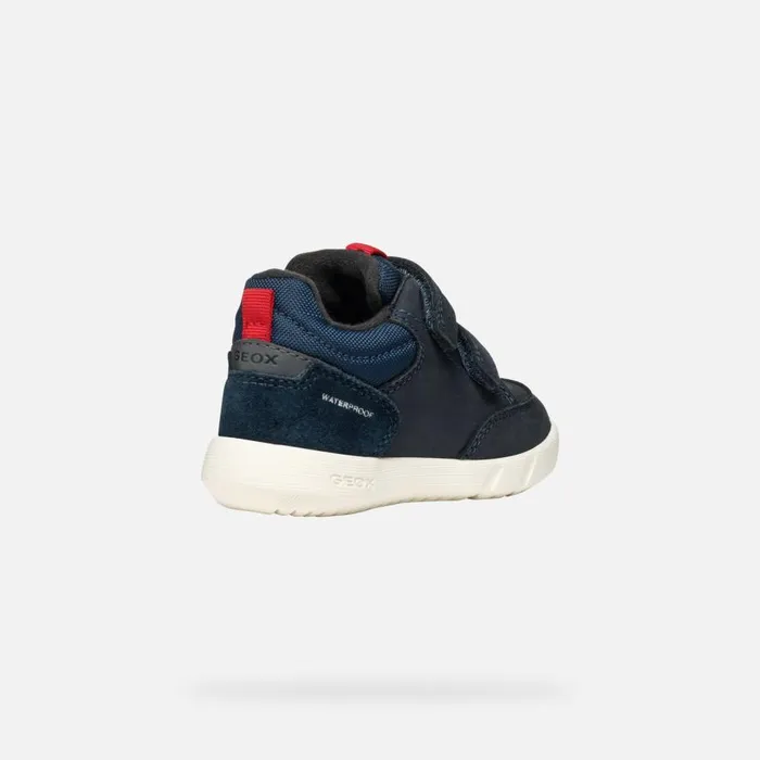 Geox Sneakers HYROO BABY NavyRed Low Top Sneakers Navyred 8211 Kids