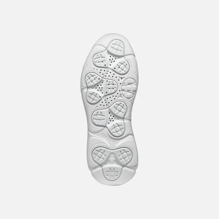 Geox Sneakers NEBULA 20 X WOMAN WhiteCognac Low Top Sneakers Whitecognac 8211 Woman