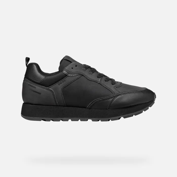 Geox Sneakers PARTENIO MAN Black Low Top Sneakers Black 8211 Man