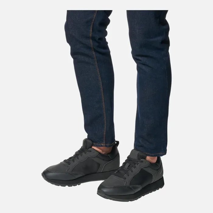 Geox Sneakers PARTENIO MAN Black Low Top Sneakers Black 8211 Man