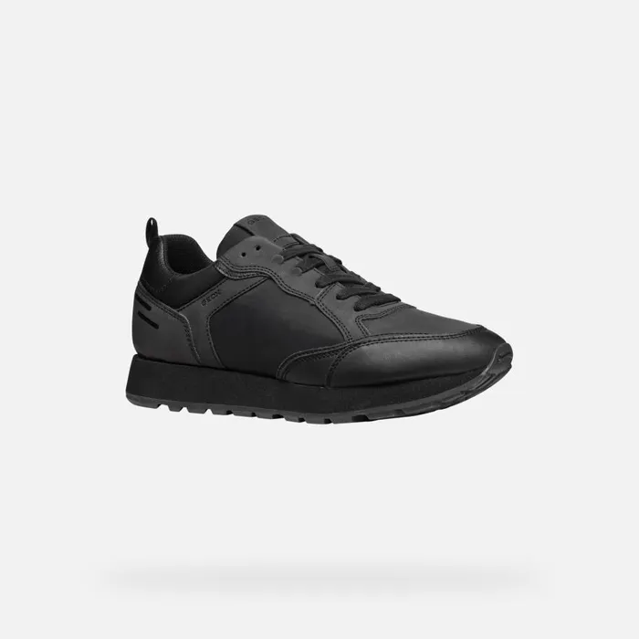 Geox Sneakers PARTENIO MAN Black Low Top Sneakers Black 8211 Man