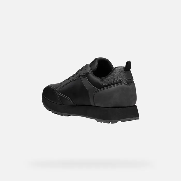 Geox Sneakers PARTENIO MAN Black Low Top Sneakers Black 8211 Man