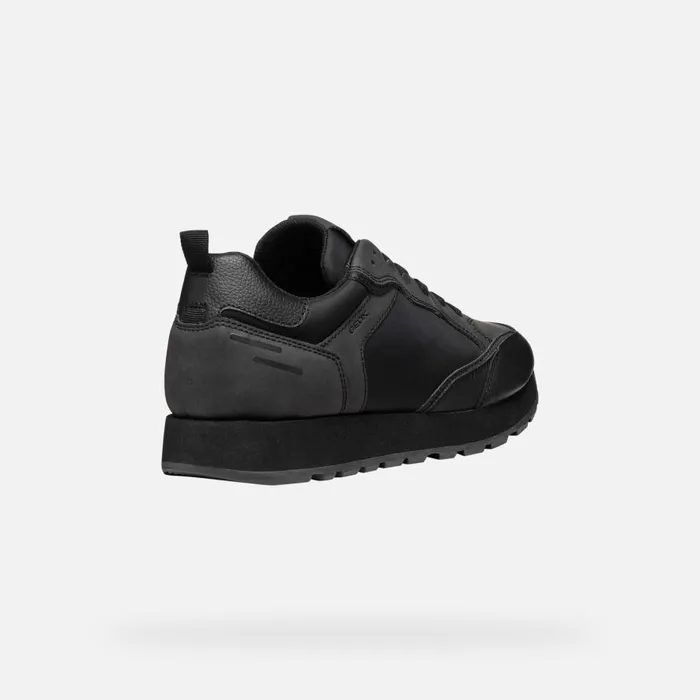 Geox Sneakers PARTENIO MAN Black Low Top Sneakers Black 8211 Man