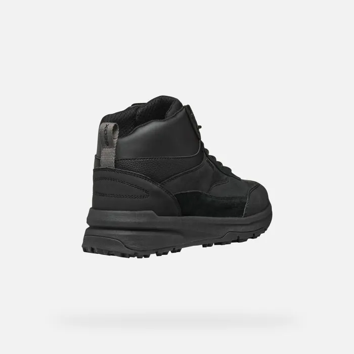 Geox Sneakers STERRATRAIL GRIP ABX MAN Black Waterproof Trainers Black 8211 Man