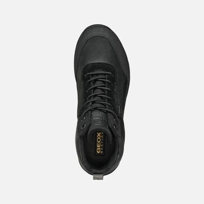 Geox Sneakers STERRATRAIL GRIP ABX MAN Black Waterproof Trainers Black 8211 Man