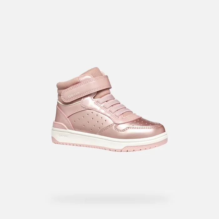 Geox Sneakers WASHIBA JUNIOR Rose High Top Sneakers Rose 8211 Kids