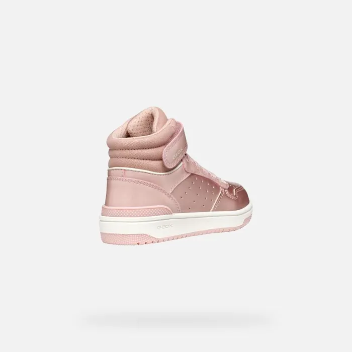 Geox Sneakers WASHIBA JUNIOR Rose High Top Sneakers Rose 8211 Kids